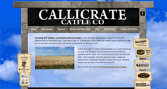 Desktop Screenshot of callicratecattleco.com